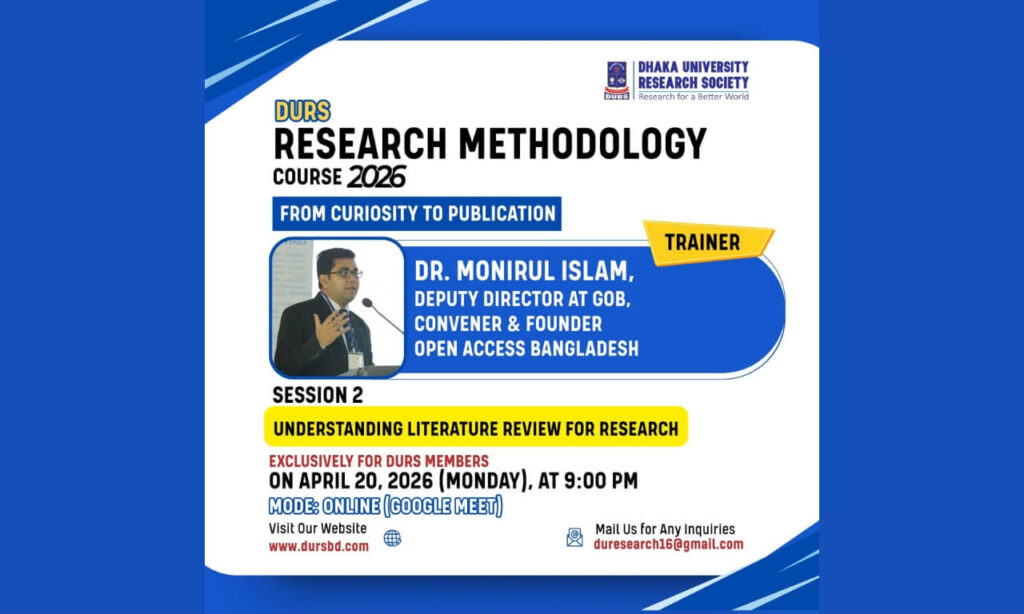 Research Methodology Course 2026 – Session 2: Understanding Literature Review